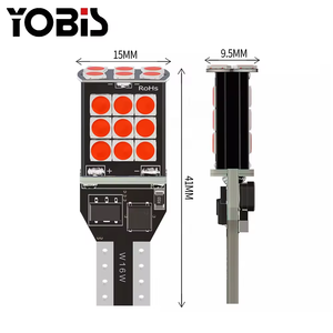 YOBISขายส่งT15 24smd Bcakupย้อนกลับโคมไฟไฟท้ายรถเบรคอัตโนมัติLED Canbus <span class=keywords><strong>WY16W</strong></span> W16W T15 หลอดไฟเลี้ยวสัญญาณหลอดไฟ - Product Image 3