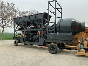 40m 3/h mobile beton mischen und mischan maschine mit betonmischer pumpe für verkauf - Product Image 5