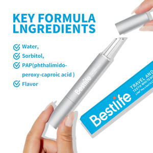 Échantillons gratuits d'usine OEM <span class=keywords><strong>Bestlife</strong></span> vente en gros sur le pouce stylo de blanchiment des dents dentaire PAP stylo de blanchiment des dents dentaire - Product Image 3
