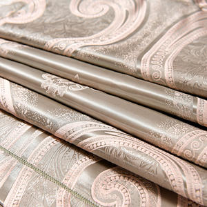 ชุดเครื่องนอนผ้าซาตินแบบยืดหยุ่นชุดปลอกผ้านวมผ้าแจ็คการ์ดลายทางสีล้วนทันสมัยโลโก้ออกแบบได้ตามต้องการแบบหรูหรา - Product Image 3