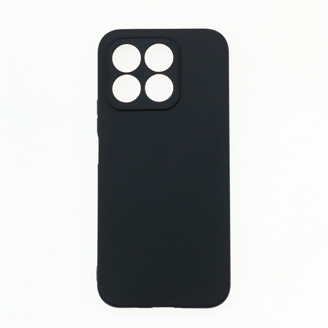 Manufacturer Wholesale Matte TPU Cases Soft Frosted Back Cover Silicone Mobile Phone Case for Huawei Honor X8b 4G Black
