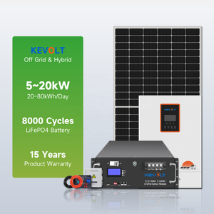ระบบพลังงานแสงอาทิตย์แบบออฟกริด KEVOLT 5kW 10kW พร้อมแผงโซลาร์เซลล์ แบตเตอรี่ และชุดอุปกรณ์ครบชุด ระบบพลังงานแสงอาทิตย์ NSTLV-16K Energy Stora - Product Image 6