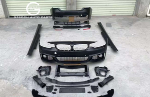 Kit de Carrocería F32 para <span class=keywords><strong>BMW</strong></span> Serie 4 F32 F33 F36 420i 430i 2014+, Parachoques Delantero M-Tech M Sport, Parachoques Trasero, Faldones Laterales, Difusor - Product Image 2