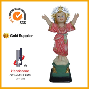 Statua di Gesù Bambino Cristo da 8 Pollici, <span class=keywords><strong>Nino</strong></span> 3D, <span class=keywords><strong>in</strong></span> Resina Religiosa, Personalizzabile, Dipinta a Mano, Regalo Durevole - Product Image 2