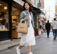 Sac à main élégant en paille, lin et jute, écologique, tendance 2026, idéal pour les mariages, les cadeaux, les fêtes et l'usage quotidien
