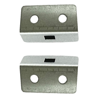 Pièces métalliques estampées OEM personnalisées en acier inoxydable, tolérance de précision (+-0.07), faible MOQ (1 pièce), fabrication