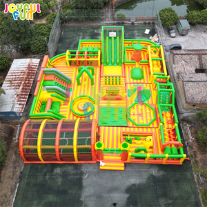 Parc gonflable JOYFUL FUN sur le thème des jeux classiques, aire de jeux gonflable extérieure pour enfants - Product Image 5