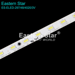 Bande lumineuse LED pour téléviseur ES-ELED-297 V420H2-LED6-TREM3 pour <span class=keywords><strong>PANASONIC</strong></span> TX-42AS600E TX-42AS600, barre LED 526MM 48LED 2 pièces - Product Image 3
