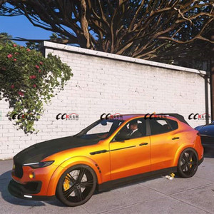Kit de cuerpo de fibra de carbono para <span class=keywords><strong>Maserati</strong></span>, alerón delantero, difusor trasero y faldas laterales para <span class=keywords><strong>Maserati</strong></span> <span class=keywords><strong>Levante</strong></span> Facelift - Product Image 4