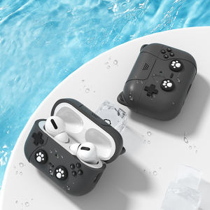 Estuche Protector de Silicona para Auriculares con Diseño de Juego para <span class=keywords><strong>Airpods</strong></span> 3 <span class=keywords><strong>Pro</strong></span> 2 <span class=keywords><strong>Segunda</strong></span> Generación, Estuche Protector de Auriculares Bluetooth para <span class=keywords><strong>Airpods</strong></span> 4 - Product Image 3