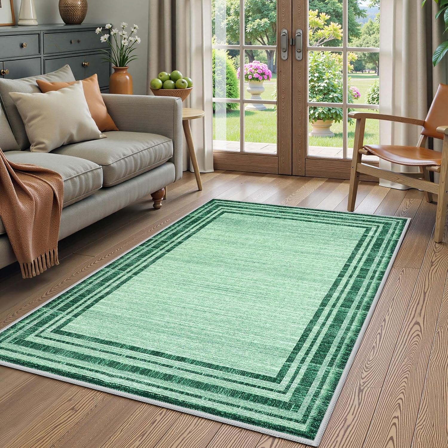 สีเขียว