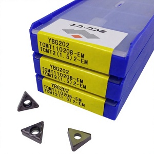 Herramientas CNC ZCC <span class=keywords><strong>CT</strong></span> TCMT110208-EM TCMT2(1.5)2-EM YBG202 YBG205H para Mecanizado de Metales en Tornos, para Procesamiento General, MOQ: 10 piezas - Product Image 3