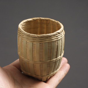Baoming Bamboo <b>Tea</b> Strainer Mini Basket Reusable <b>Tea</b> <b>Infuser</b> For <b>Tea</b> Ceremony - Product Image 3