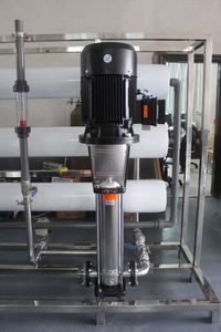 Bomba de Agua Industrial Vertical Multietapa de Acero Inoxidable de Alta Presión con Automatización - Product Image 5