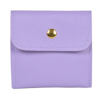 Pochette en velours personnalisée pour bijoux, bracelet, breloque, avec bouton-pression, format enveloppe, emballage multi-tailles sur mesure
