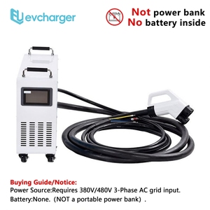 Personnalisation du logo CCS Station de générateur de chargeur CC triphasé 15kw mobile portable - Product Image 4