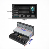 Navegador GPS Universal para Auto DeYongwang de 7 Pulgadas con Pantalla OLED, Sistema Operativo Android y Pantalla Táctil para CarPlay