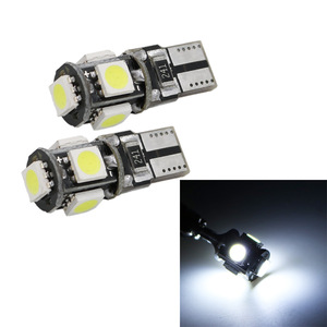 Decodificador de Luces LED para Automóviles T10 5050 5SMD CANbus, Luces de Estacionamiento y Lectura LED - Product Image 1