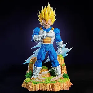 Figurine d'anime Dragon Ball <span class=keywords><strong>Namek</strong></span> <span class=keywords><strong>Vegeta</strong></span>, figurines d'action, combinaison spatiale, prince le plus fort, 37 cm, modèle de collection en PVC, jouets cadeaux - Product Image 6