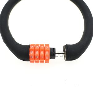 YH1886 serrure de câble en Silicone serrure de vélo <span class=keywords><strong>antivol</strong></span> VTT serrure électrique - Product Image 3