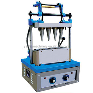 Bán tự động lớp phủ sô cô la bánh <span class=keywords><strong>pizza</strong></span> hình nón ăn được cốc cà phê Máy làm nóng bán chuyên nghiệp bánh <span class=keywords><strong>pizza</strong></span> hình nón khuôn - Product Image 3