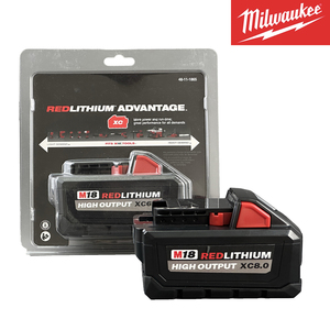 Batterie Milwaukee RedLithium High Output XC8.0 18V 8.0Ah pour tous les outils électriques sans fil M18, durée de fonctionnement plus longue, batterie de remplacement - Product Image 3
