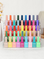 Ensemble de vernis à ongles en gel UV en résine de 88 couleurs, flacon en plastique de 15 ml, base et top coat, design personnalisé, étiquette privée, fournitures pour nail art OEM