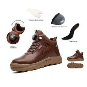Stivali di Sicurezza Invernali Impermeabili OEM per Uomo con Punta in Acciaio Antiurto e Antiperforazione - Product Image 2