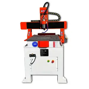 17% indirim! Yüksek hassasiyetli kalıp yapımı için 6090 Metal gravür freze cnc router kesme alüminyum bakır ahşap