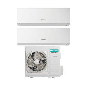 Climatiseur Hisense Dual Split Inverter NEW COMFORT series 18 + 18 avec 4AMW105U4RAA R-32 Wi-Fi Optional 18000 + 18000 - Product Image 1