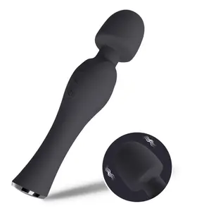 Sexual Powerful Waterproof Dildo Vibrator Sex Toys for Woman G Spot Silicone Wand Massager Vibrating Shower Wholesale