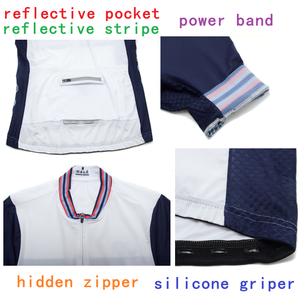 OEM personnalisé Sublimation Logo personnalisé Qualité Nouveau Maillot cycliste à manches courtes et abordable Powerband <span class=keywords><strong>Elastique</strong></span> Club Fit Pro Pro Team - Product Image 3