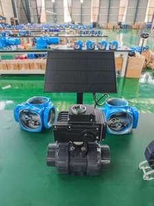 Hệ thống thông minh Lora tín hiệu van điện thông minh năng lượng mặt trời tích hợp bộ điều khiển van thông minh điều khiển từ xa không dây - Product Image 2