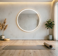 Espejo Decorativo Inteligente para TV con Embalaje Estándar de Exportación, Vidrio Dieléctrico de Doble Vía, Espejo de TV de Alta Definición para Interiores Modernos