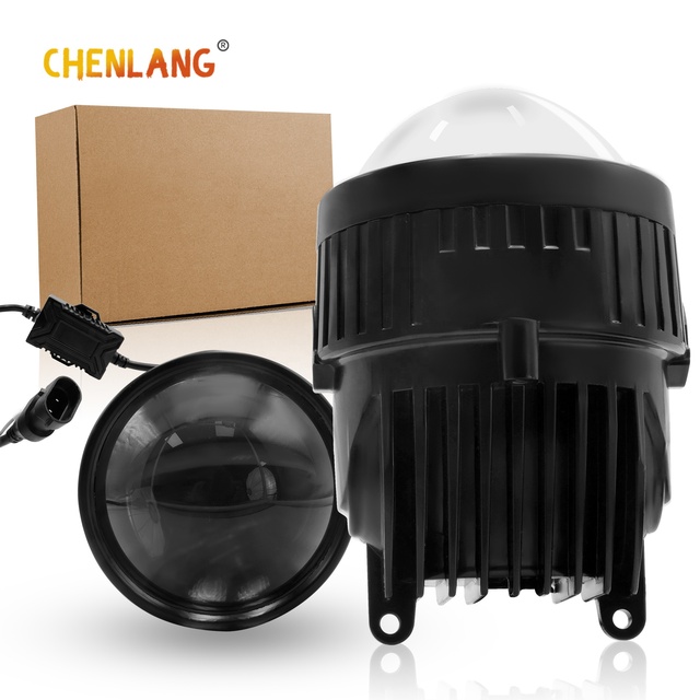New Arrival High Quality 3000K 4500K 6000K Fog Light Bi LED Projector Lens 3inch 110W 12000LM IP68 Fog Headlight for Motorcycle