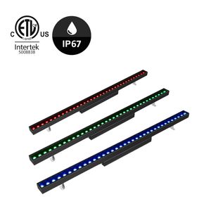 Durable Aluminio Exterior Doble capa IP67 DMX512 RGBW <span class=keywords><strong>Proyecto</strong></span> 72W Super Power LED Arandela de pared con múltiples ángulos de haz - Product Image 4