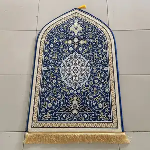 Исламский Молитвенный Ковер мусульманский толстый Молитвенный Ковер подарочный набор бесплатных мусульманских молитвенных ковров