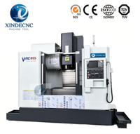 Centre d'usinage vertical VMC855, machine de fraisage CNC haute précision, fabricant professionnel de tours CNC