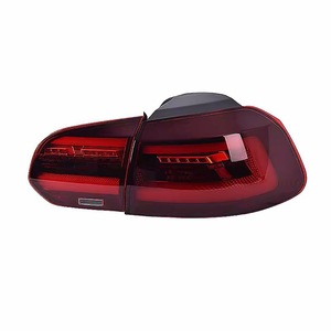 Luces Traseras LED para Golf6 R20 2009-2012, Accesorio de Estilo para Auto, GTS DRL, Señal Dinámica de Reversa, Rojo, Nuevo para Golf6 T - Product Image 3