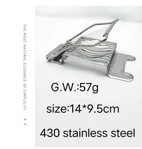 Cortadora de huevos de alambre de acero inoxidable, cortadora de huevos, apta para lavavajillas, cortadora de huevos de <span class=keywords><strong>codorniz</strong></span> - Product Image 6