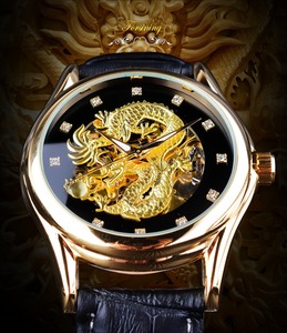 Nuevo Forsining hombres luminosa mano oem personalizado <span class=keywords><strong>reloj</strong></span> automático movimiento <span class=keywords><strong>reloj</strong></span> de dragón - Product Image 4