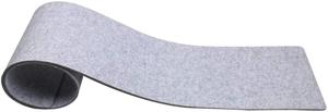 <strong>Grey</strong> Heat Insulation Rectangle Felt <strong>Table</strong> <strong>Runner</strong> for Dining <strong>Table</strong> - Product Image 3