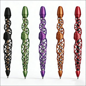 Stylo d'entreprise personnalisé en alliage d'aluminium imprimé en 3D, cadeau d'entreprise, stylo en métal pour écrire - Product Image 6