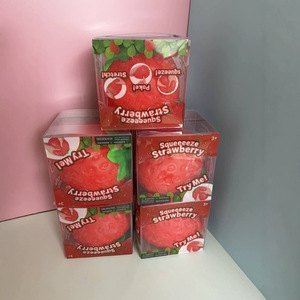 Juguetes Sensoriales de Fresa Personalizados JN, Juguetes Antiestrés para Niños, Juguetes Novedosos para Aliviar el Estrés - Product Image 6