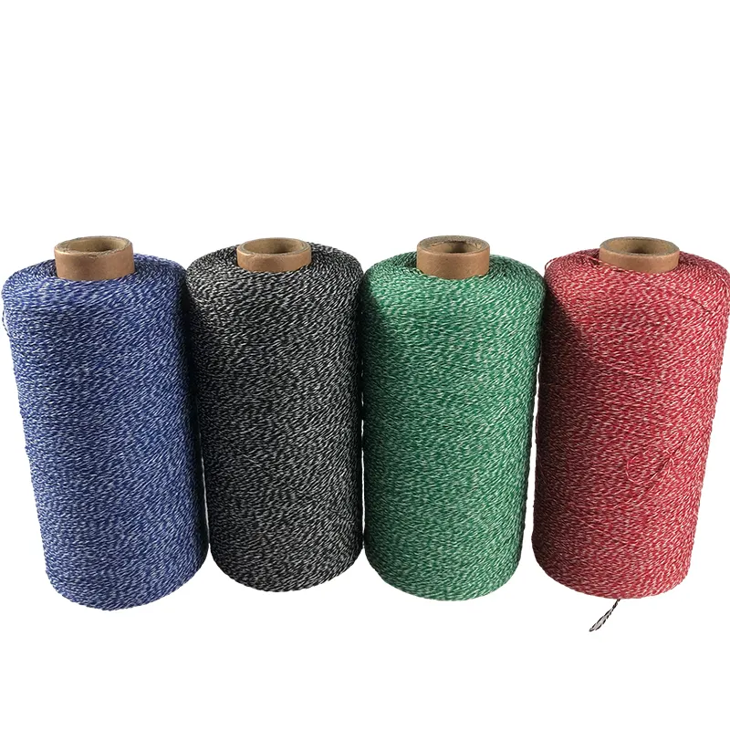 Factory Price Customized Color 20s Double Plies Open End Recycled Premium Blended Cotton Twist Yarn