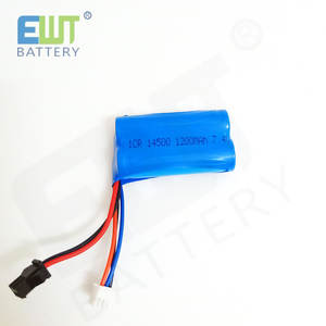 بطارية قابلة للشحن 2s1p 14500 7.4V 1200mAh بطارية ليثيوم - Product Image 6