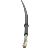 Câble solaire en cuivre étamé isolé électrique à conductivité supérieure 2.5 4mm 6mm DC H1Z2Z2-K fils PV
