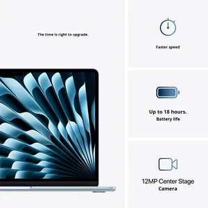 แล็ปท็อปธุรกิจระดับพรีเมียมบางเฉียบขนาด 13 นิ้ว รุ่น Air พร้อม SSD สำหรับระบบปฏิบัติการ M4 รุ่นปี 2025 - Product Image 5