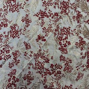 Tela Brocada Jacquard Metálica 100% Poliéster con Patrón Bordado para <span class=keywords><strong>Prendas</strong></span> <span class=keywords><strong>de</strong></span> Niños <span class=keywords><strong>y</strong></span> Niñas - Product Image 1