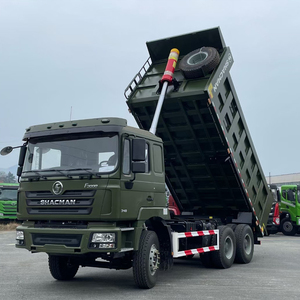 6x4 16 20 metri cubi 10 ruote autocarro con cassone ribaltabile minerario per la vendita usato e nuovo motore Diesel autocarri con cassone ribaltabile utilizzati - Product Image 1